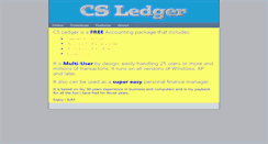 Desktop Screenshot of csledger.com