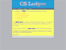 Tablet Screenshot of csledger.com